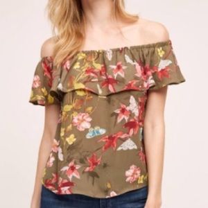 Anthropologie Maeve peasant top